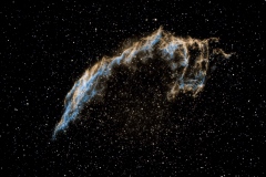 Veil Nebula (Hubble-palette)